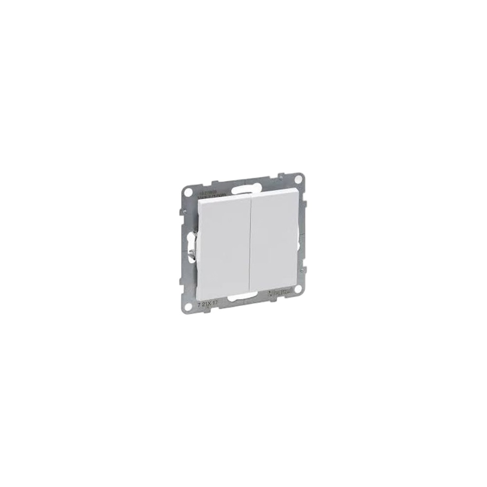 Interruptor Duplo Legrand, Branco
