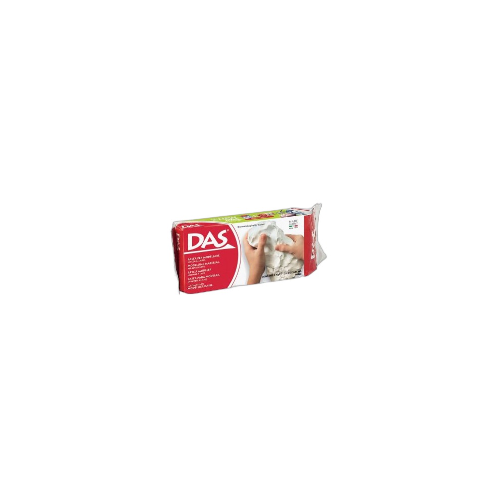 Massa De Modelar Das Branca, 1 kg
