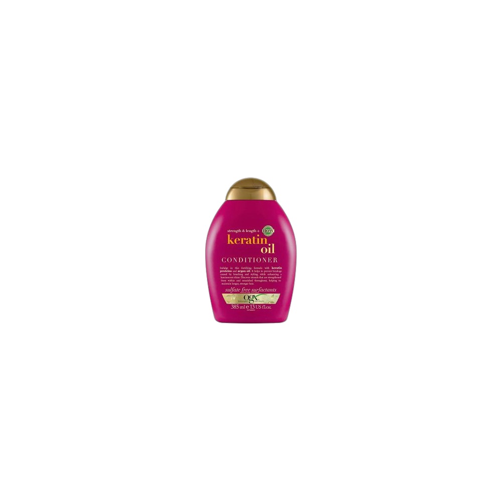 Condicionador Ogx Strength & Length Keratin Oil Sem Sulfatos, 385ml