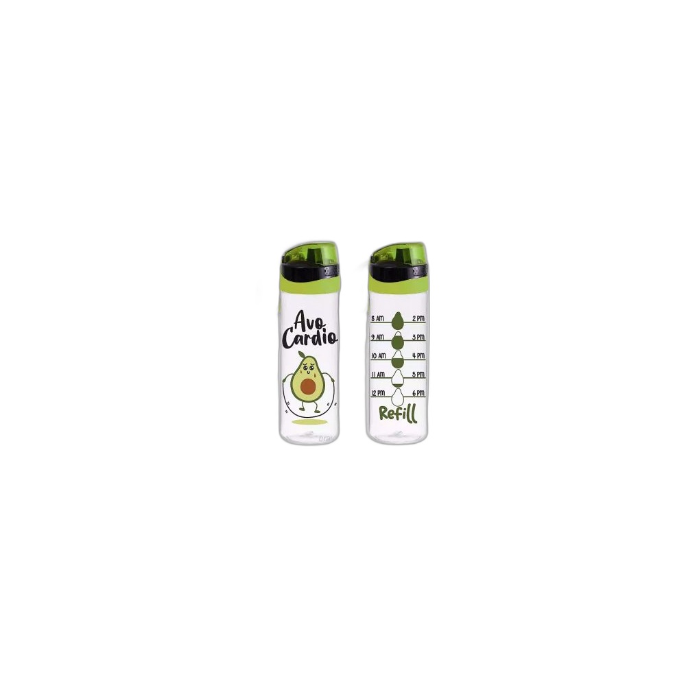 Garrafa De Água Pc Avocardio, 750 ml