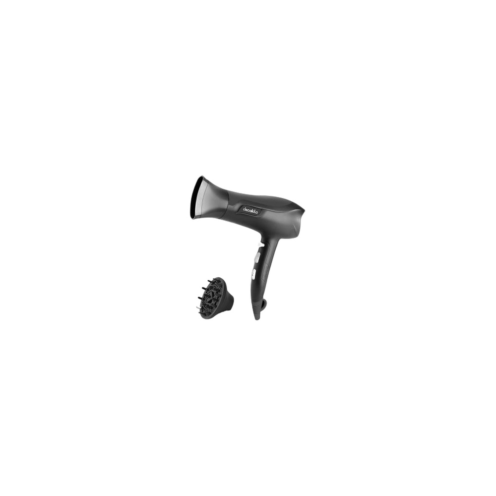 Secador De Cabelo Decakila 1800W, Preto