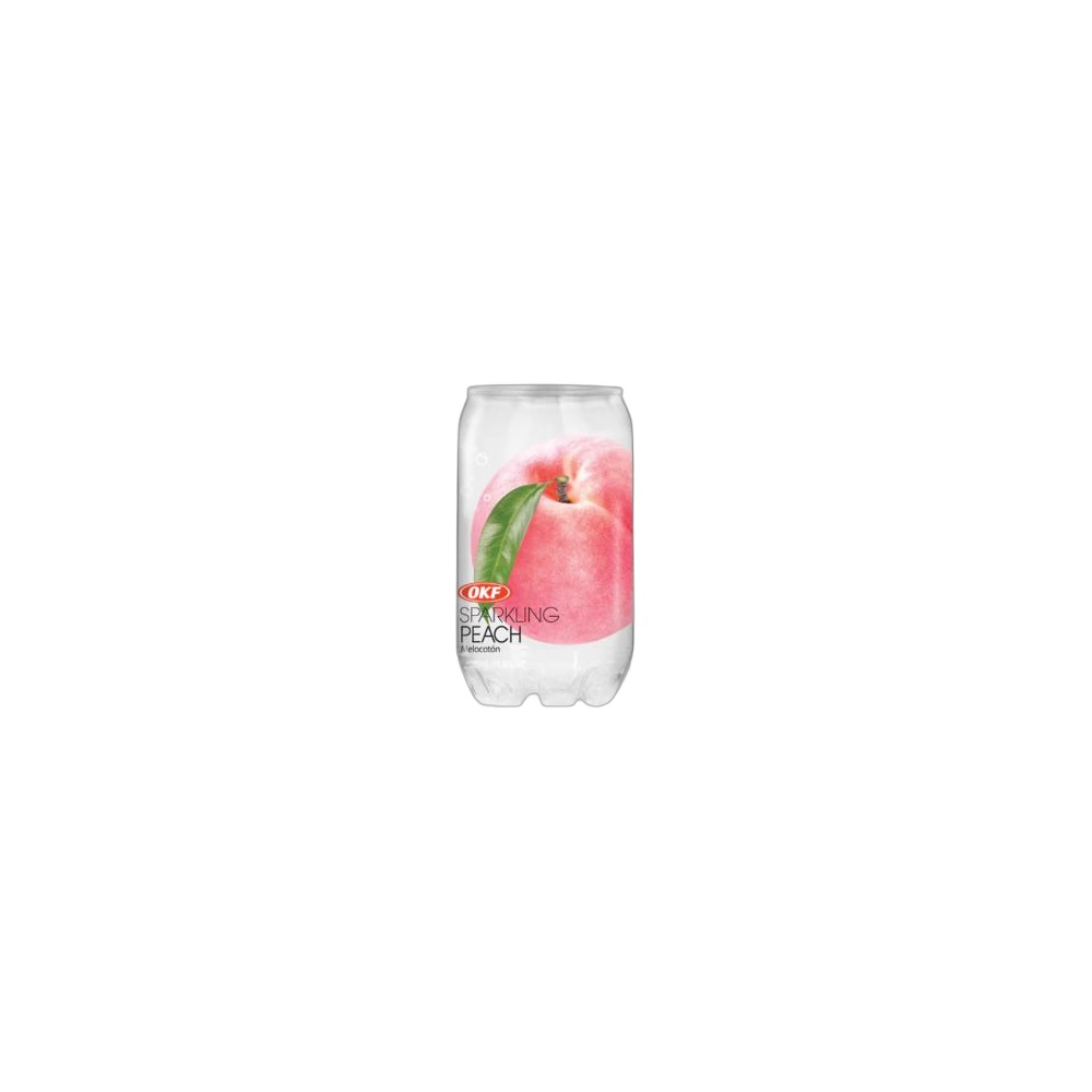 Água Com Gás Okf Pêssego, 350 ml