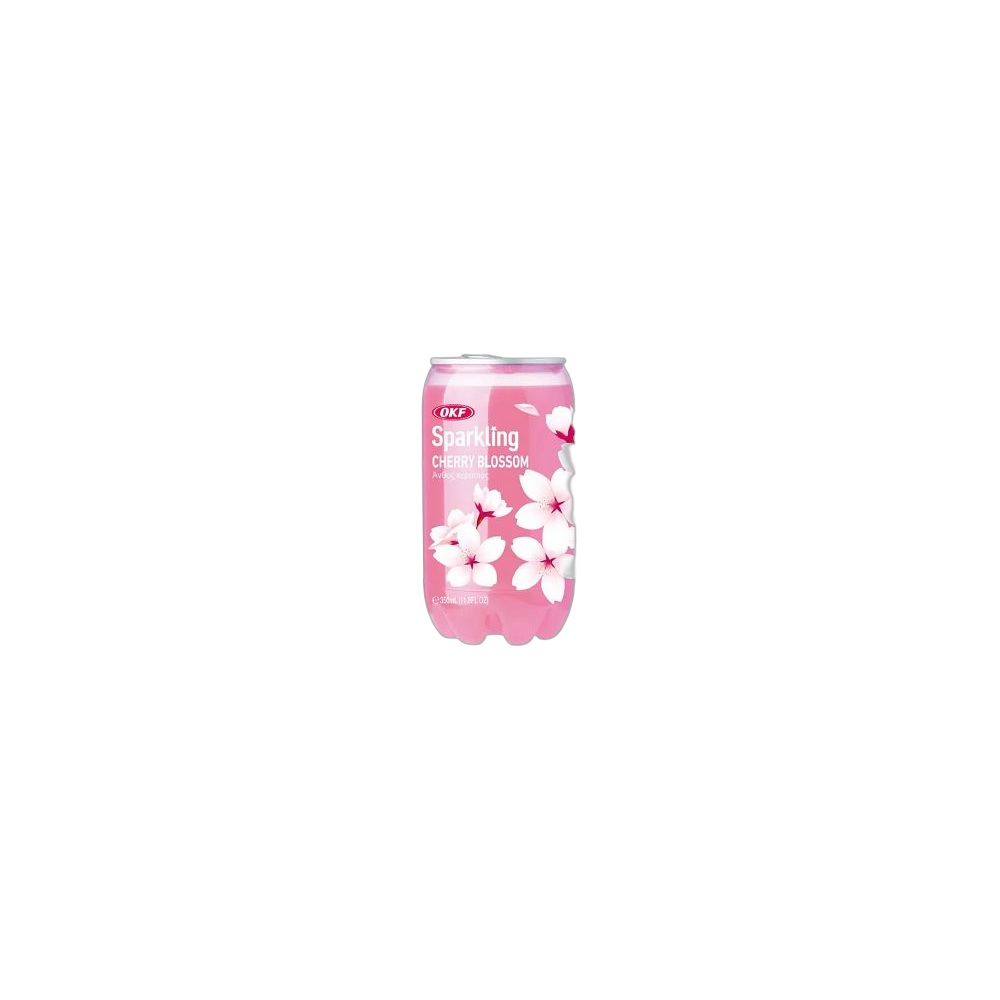Água Com Gás Okf Cherry Blossom, 350 ml