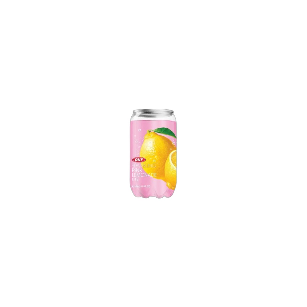 Água Com Gás Okf Pink Lemonade, 350 ml