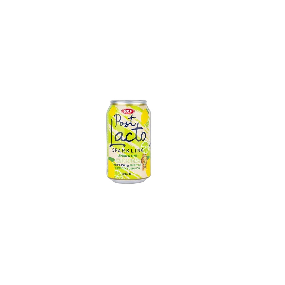 Refresco Coreano Okf Post Lacto Lemon & Lime, 350 ml