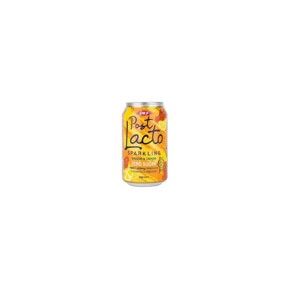 Refresco Coreano Okf Post Lacto Ginger & Lemon, 350 ml