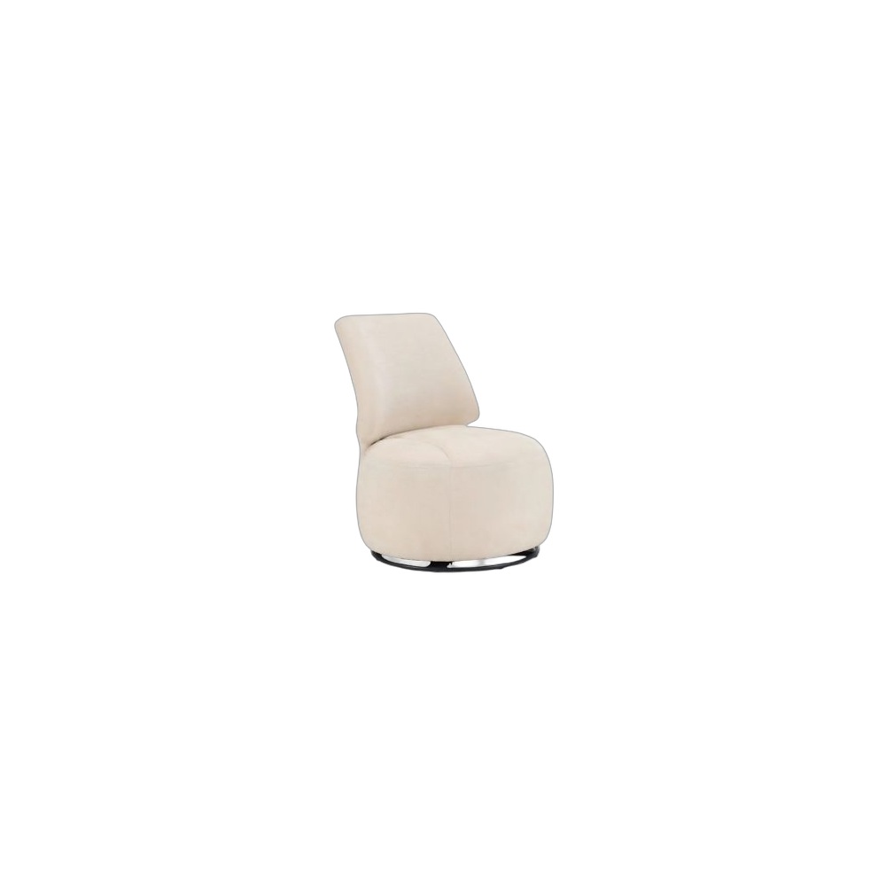 Cadeira Giratória Moderna Stevie Bouclé Dsm-Izb9601, Cores Variadas