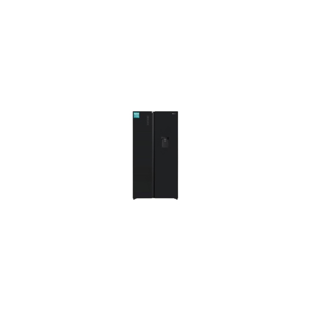 Geleira Hisense 541L 2 Portas Side By Side No Frost Inverter H680Smi-Wd, Preto