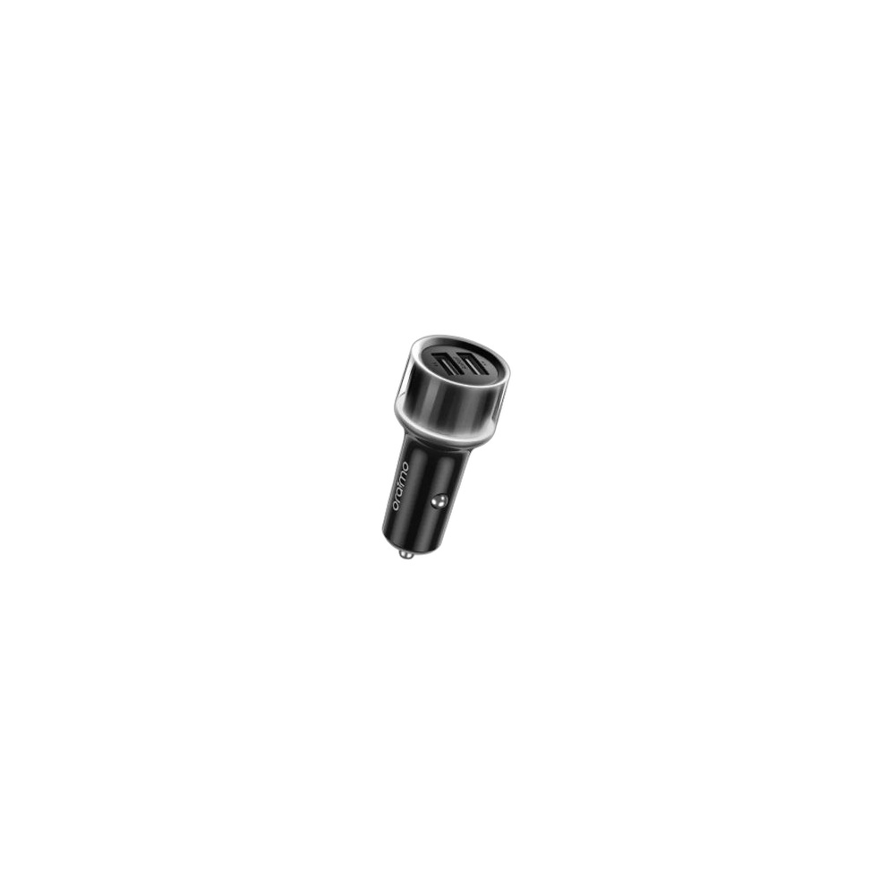 Carregador De Carro Cabo Triplo Micro Usb Type C Lightning, Preto