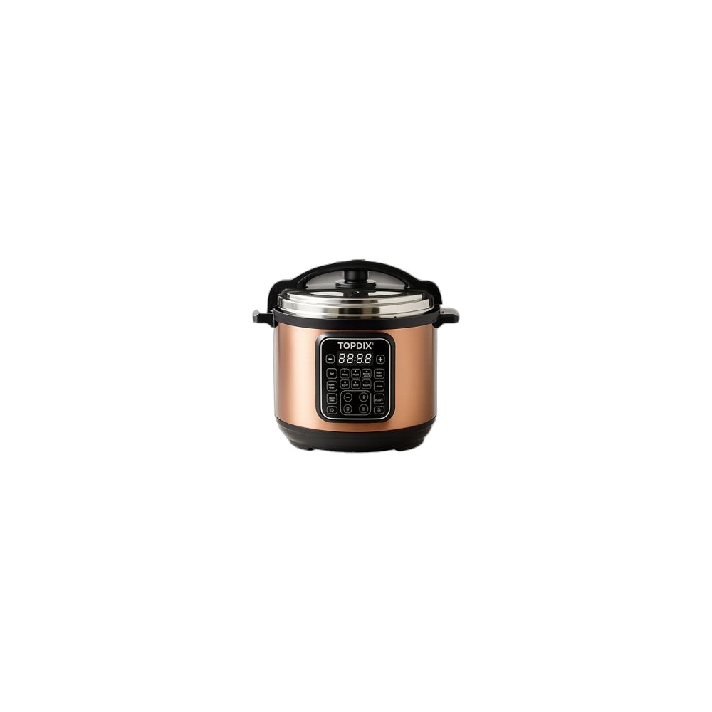 Panela De Pressão Elétrica Topdix Inox, 8L