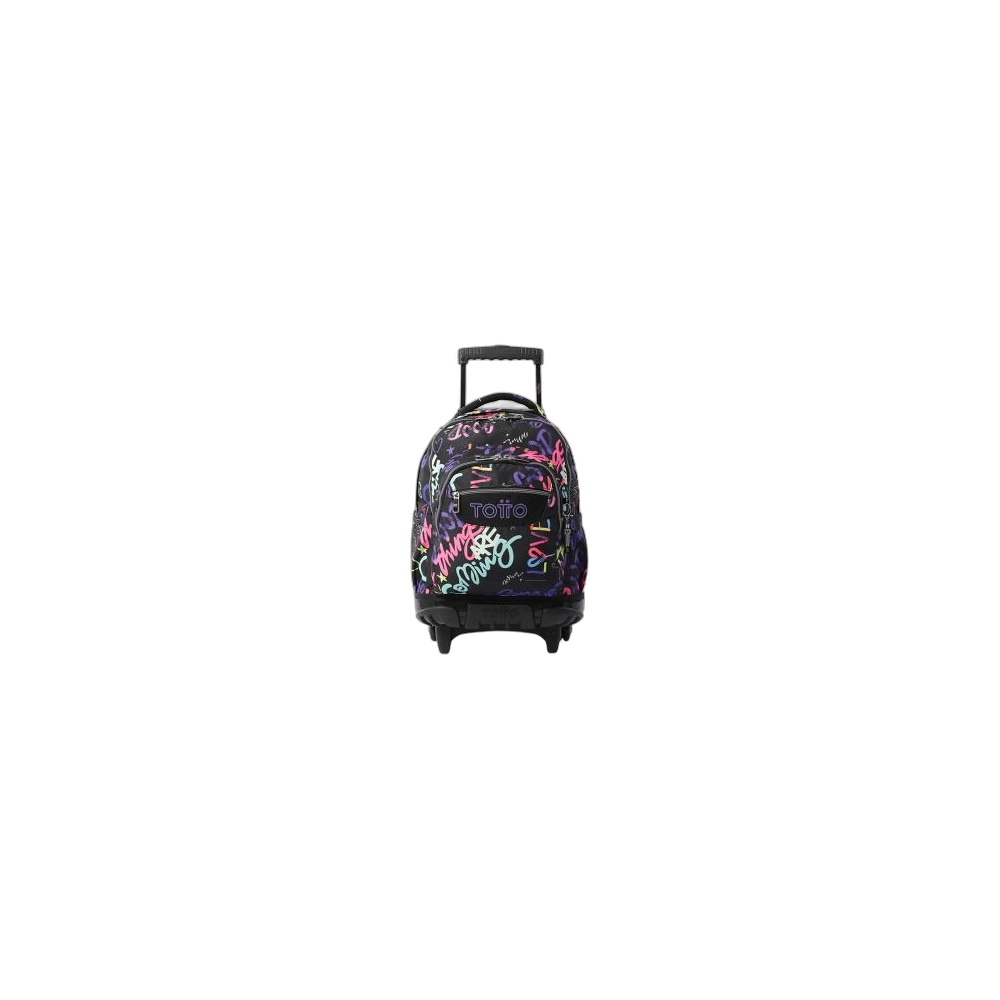 Mochila Escolar Com Rodas Totto, Letry
