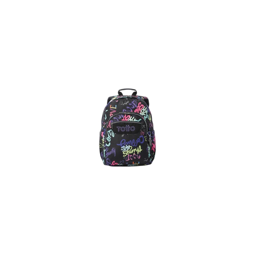 Mochila Totto Acuareles, Letry