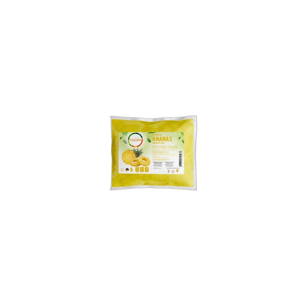 Polpa Congelada De Ananás, 10 X 100 g