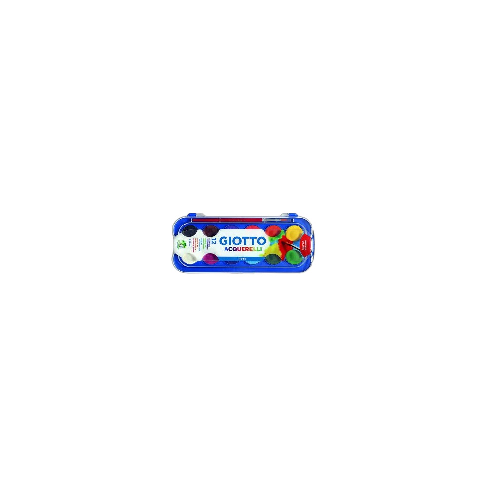 Aguarela Giotto, 12 Cores