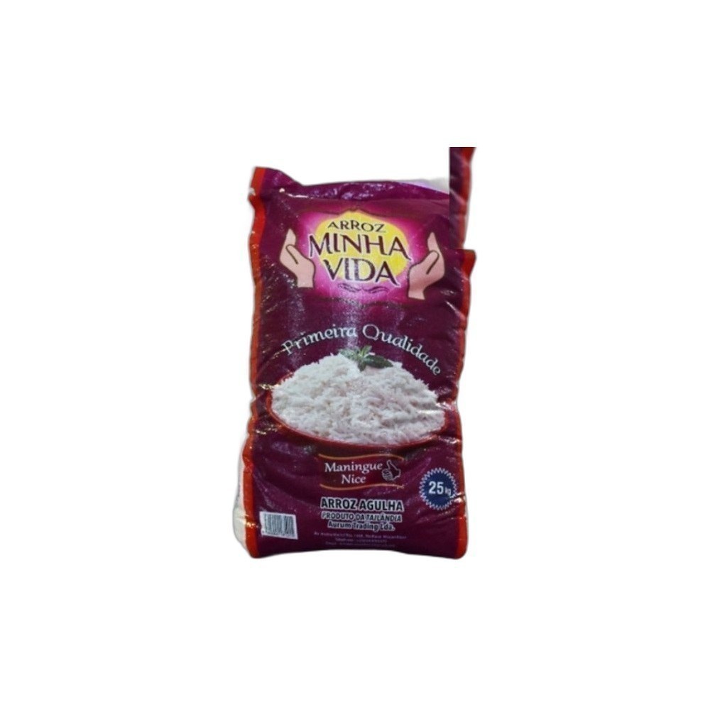 Arroz Minha Vida 25kg Lilás Tailândia