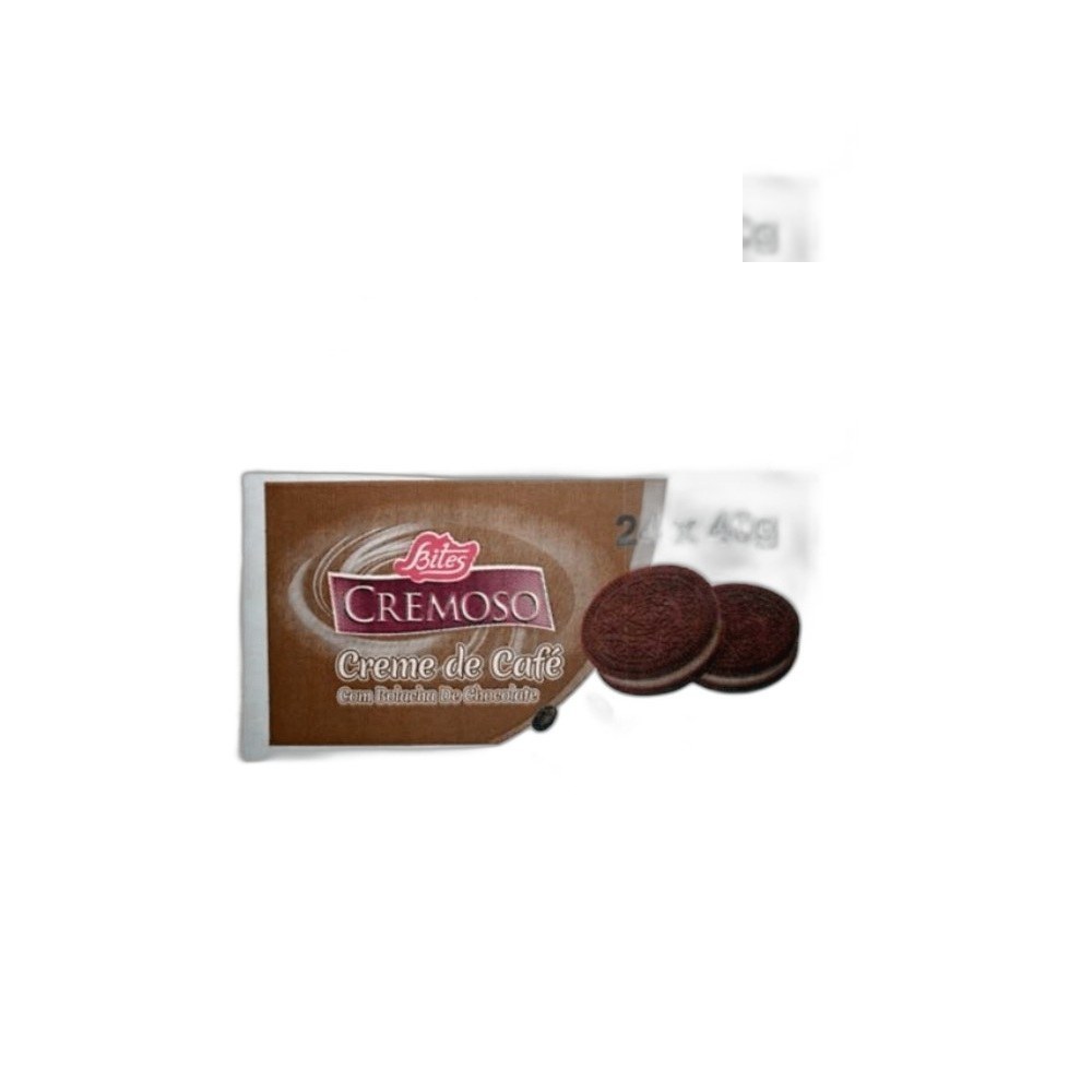 Bolacha Bites 40g Cremoso Cafe