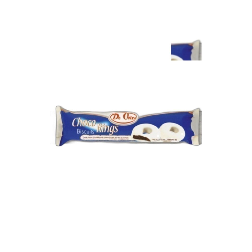 Bolacha De Vries 150g Choco Rings