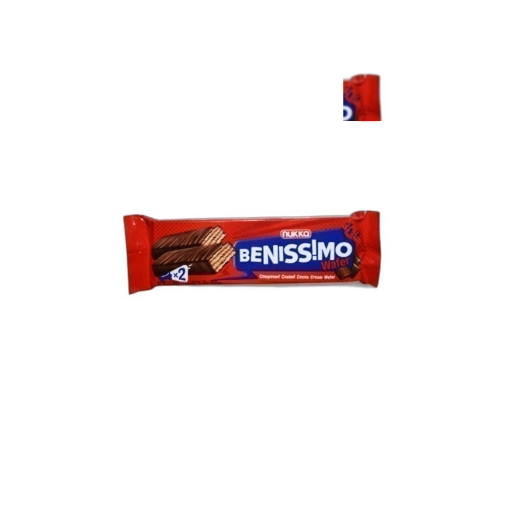 Bolacha Nukka 55g Benissimo X2 Wafer