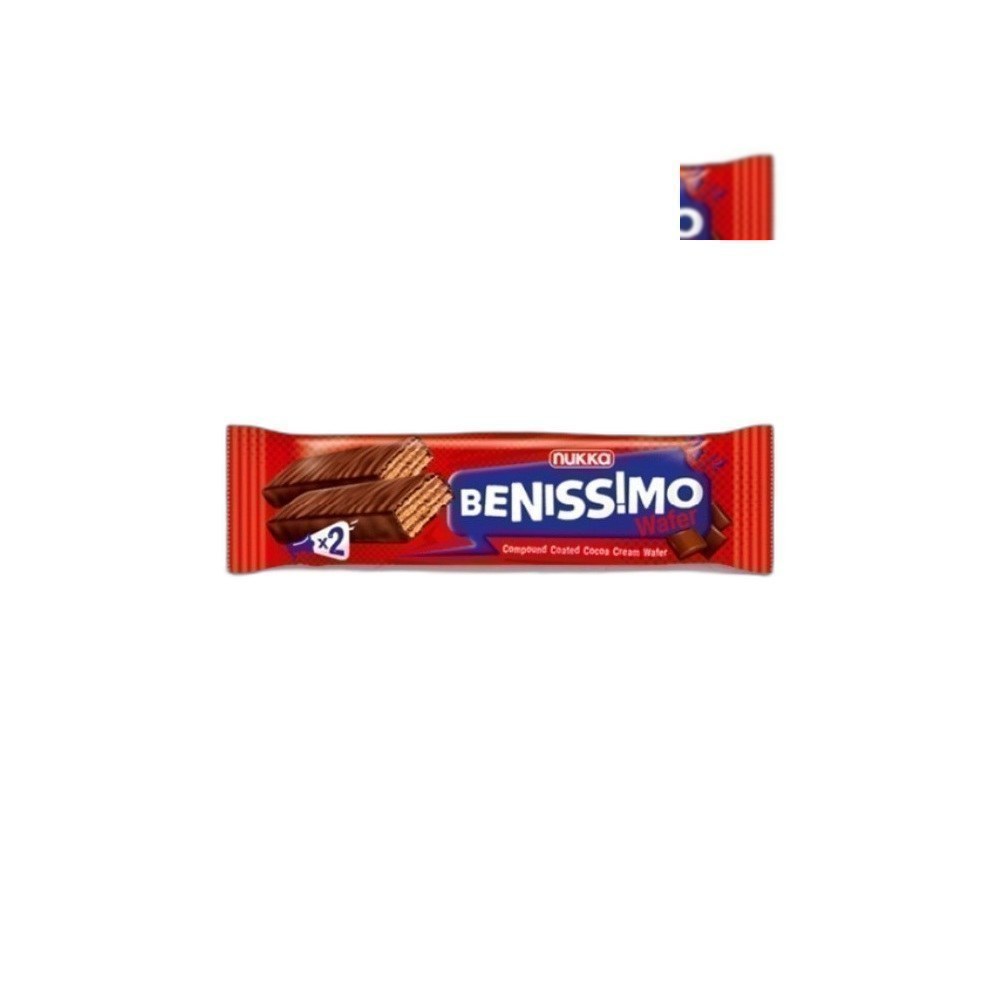 Bolacha Nukka 55g/75g Benissimo Xxl Wafer