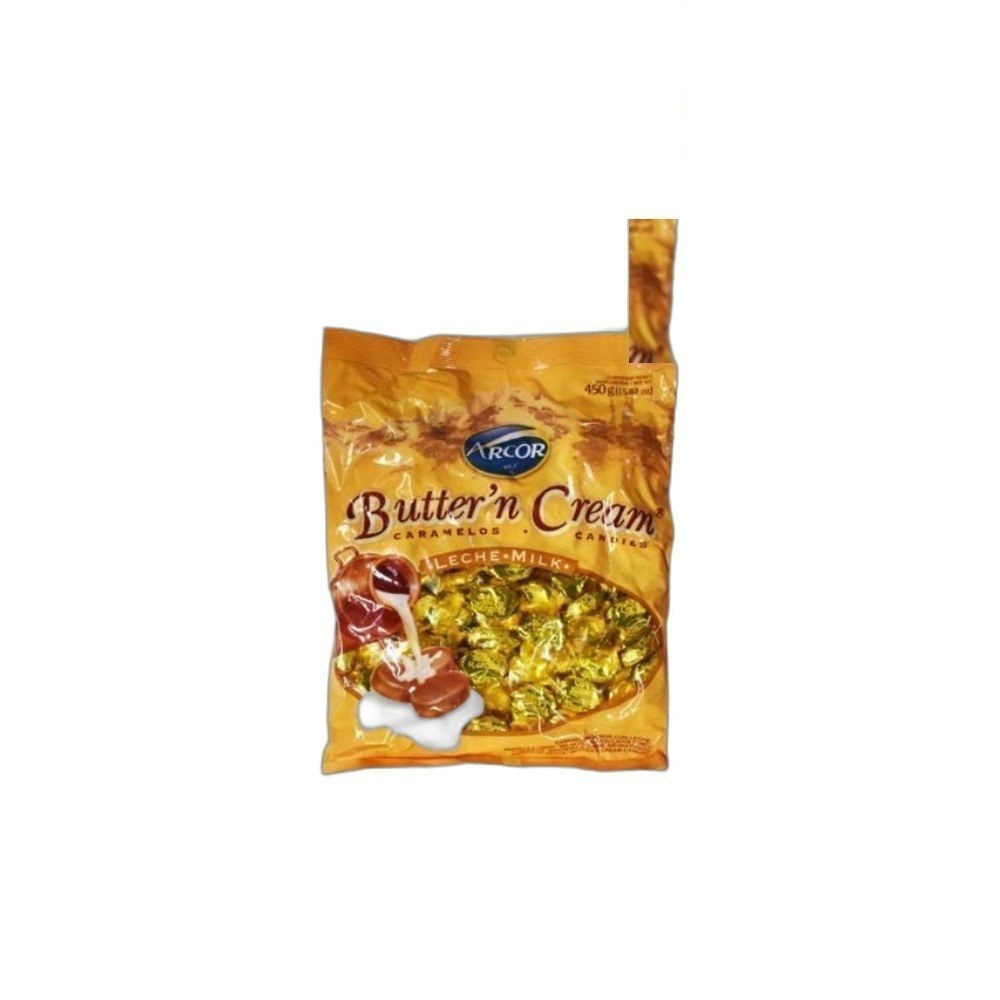 Doces Arcor 450g/100Pcs Butter N Cream-Caramelo