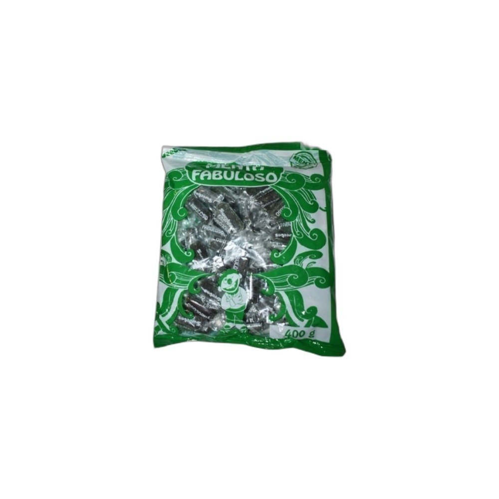 Doces Sweetos 400g/75un Menta Fabuloso