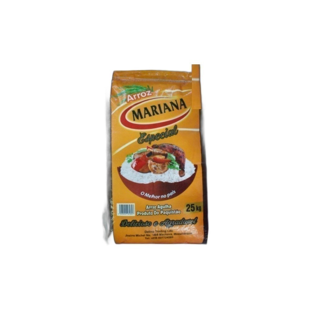 Arroz Mariana 25kg Amarelo Especial