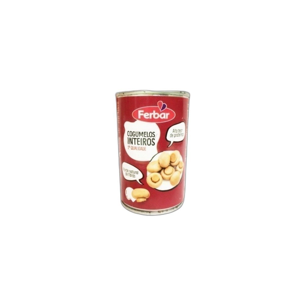 Cogumelos Ferbar 155g/290g Inteiros