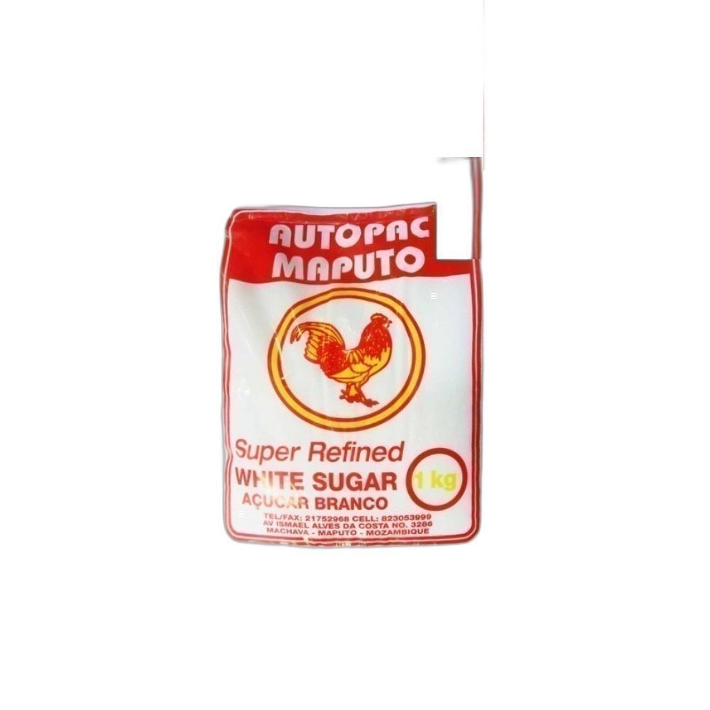 Açúcar Autopac Maputo 1X20kg Branco