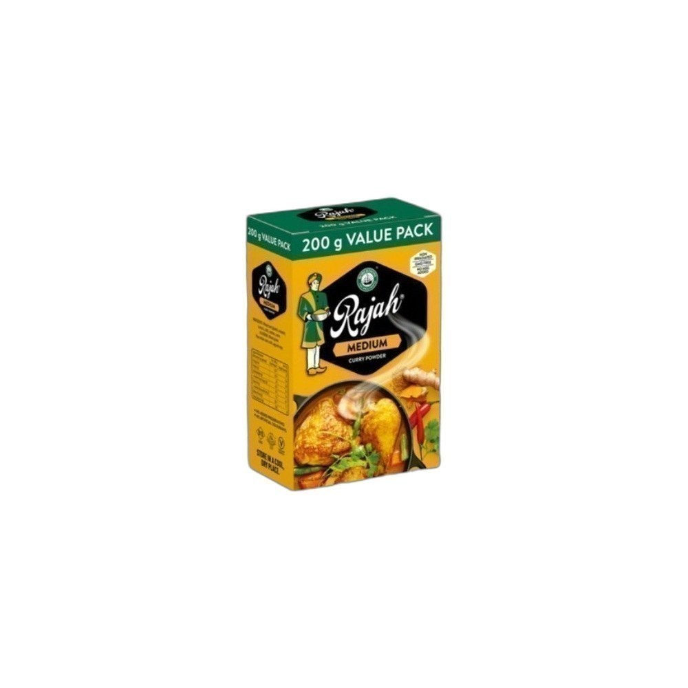 Caril Rajah 200g Em Pó