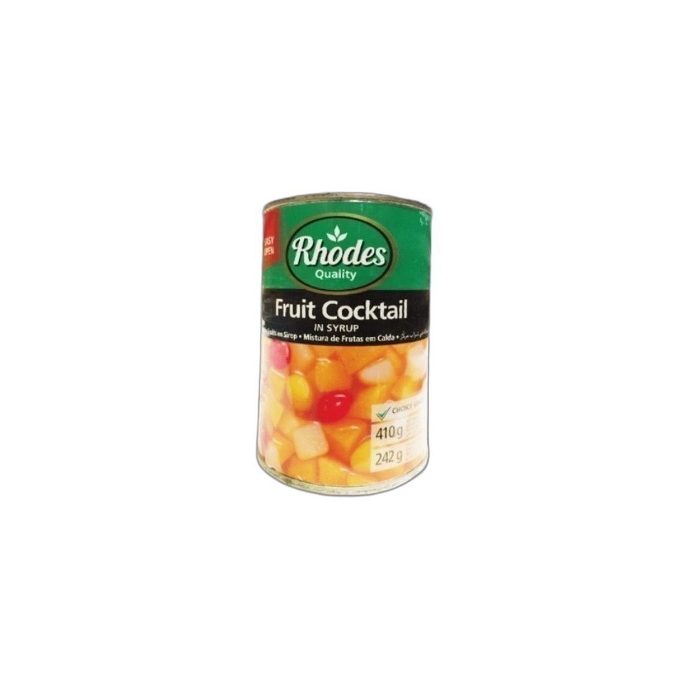 Coquetel De Frutas Rhodes 242g/410g Xarope