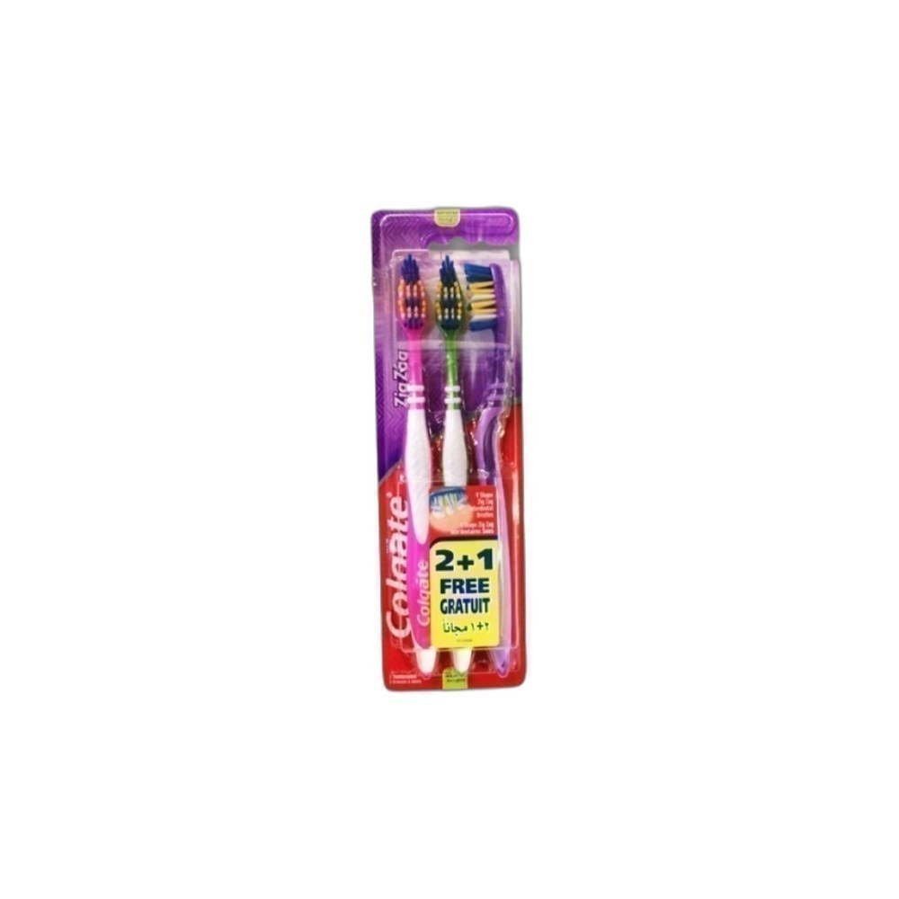 Escova De Dente Colgate 1X3 Zig Zag