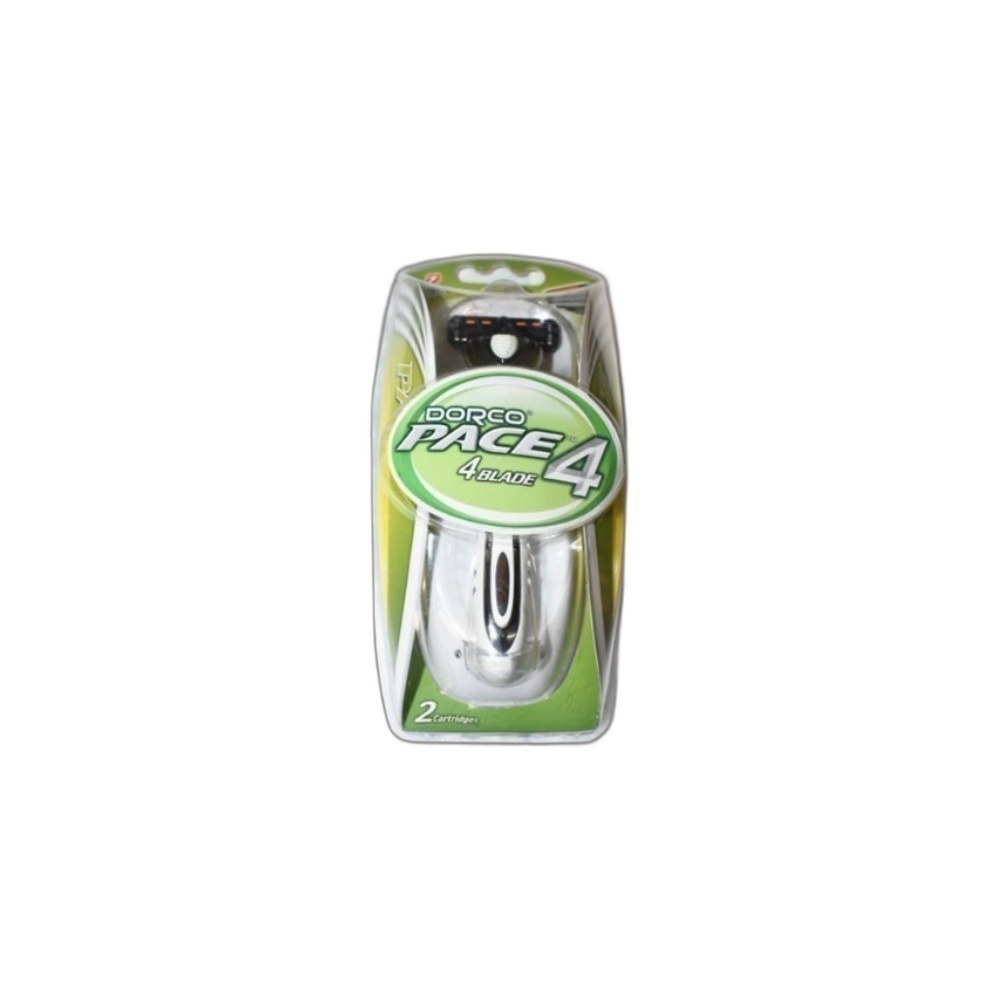 Máquina De Barbear Dorco Pace4 1Pcs + 2Cart