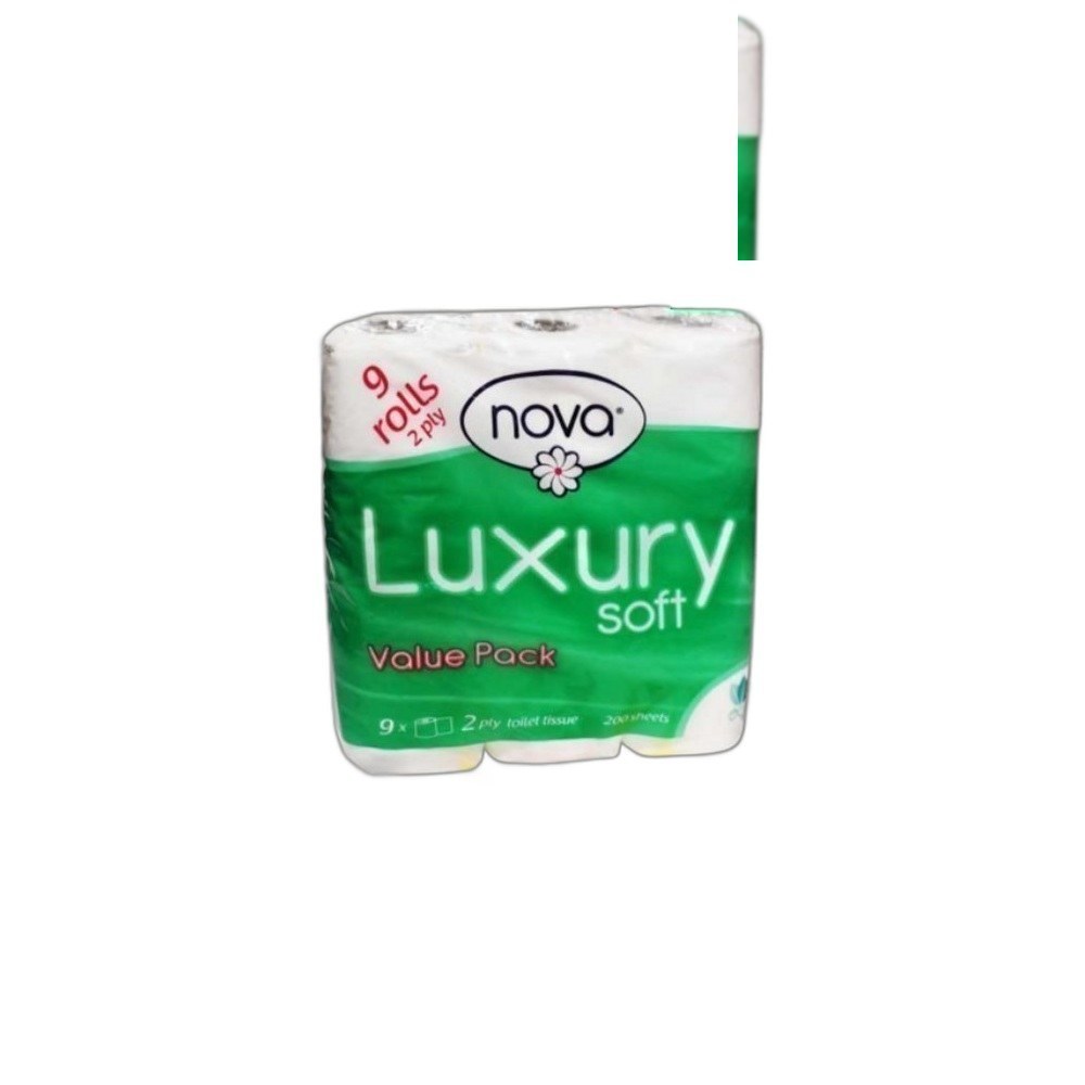 Papel Higiênico Nova 2Ply 1X9 Luxury Soft