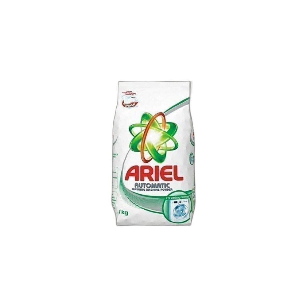 Detergente Ariel 1kg Em Pó Para Máquina De Lavar