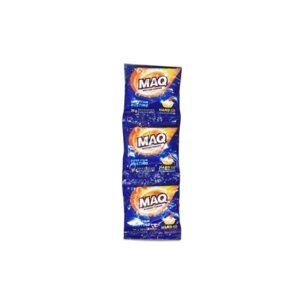 Detergente Maq 6X30g Em Pó Fita