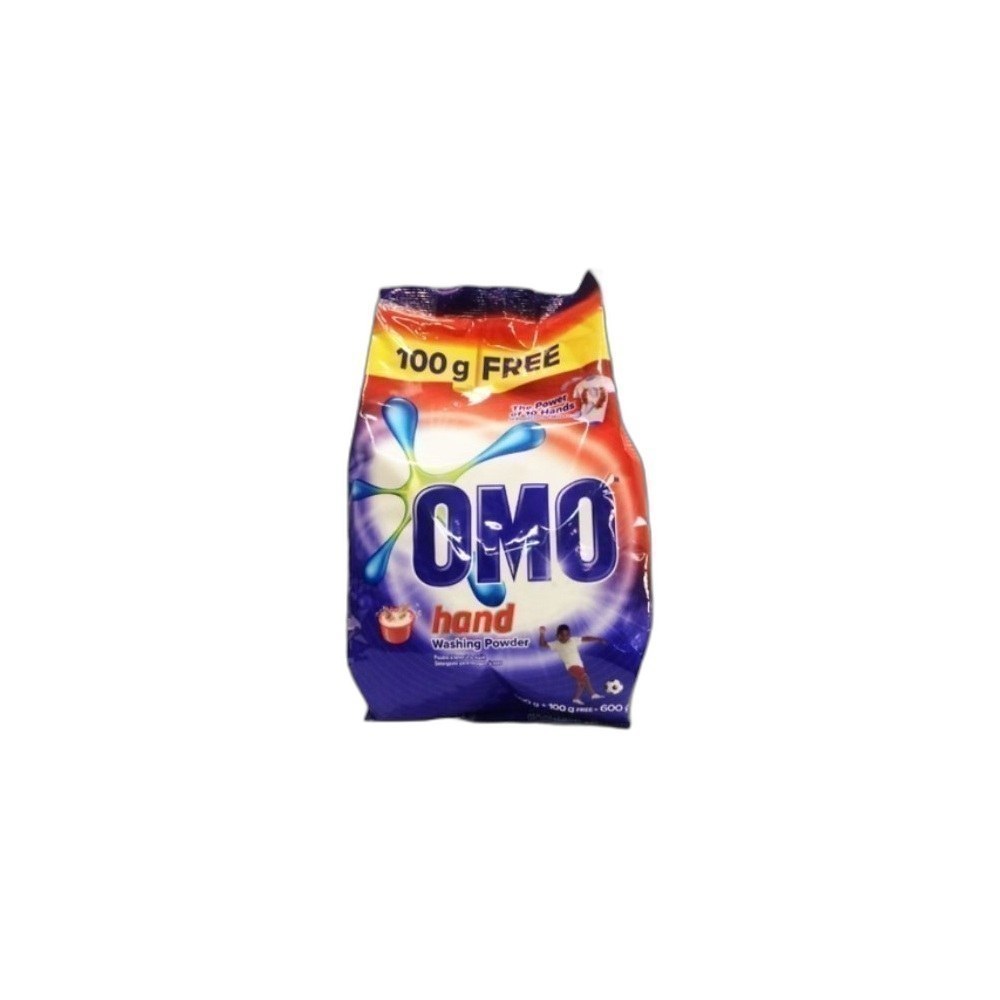 Detergente Omo 500g/600g Flexi Em Pó