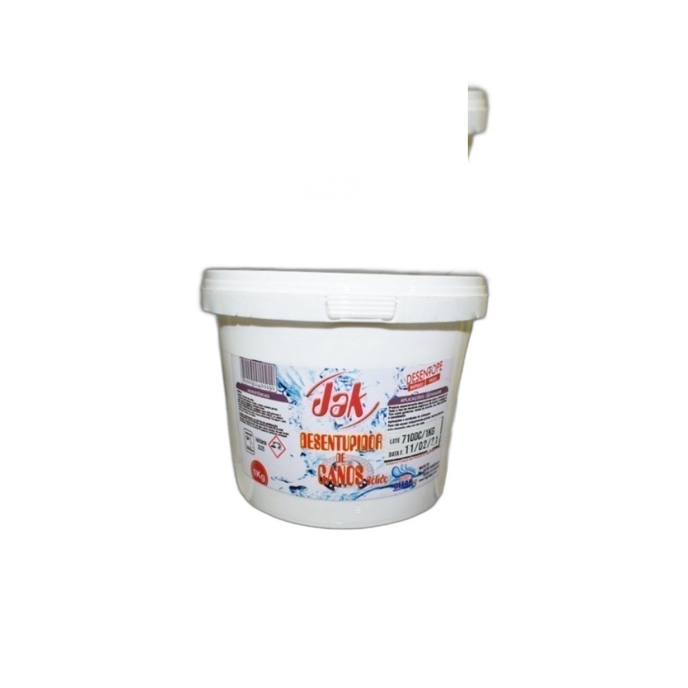Desentupidor Jak 1kg De Canos Sólido