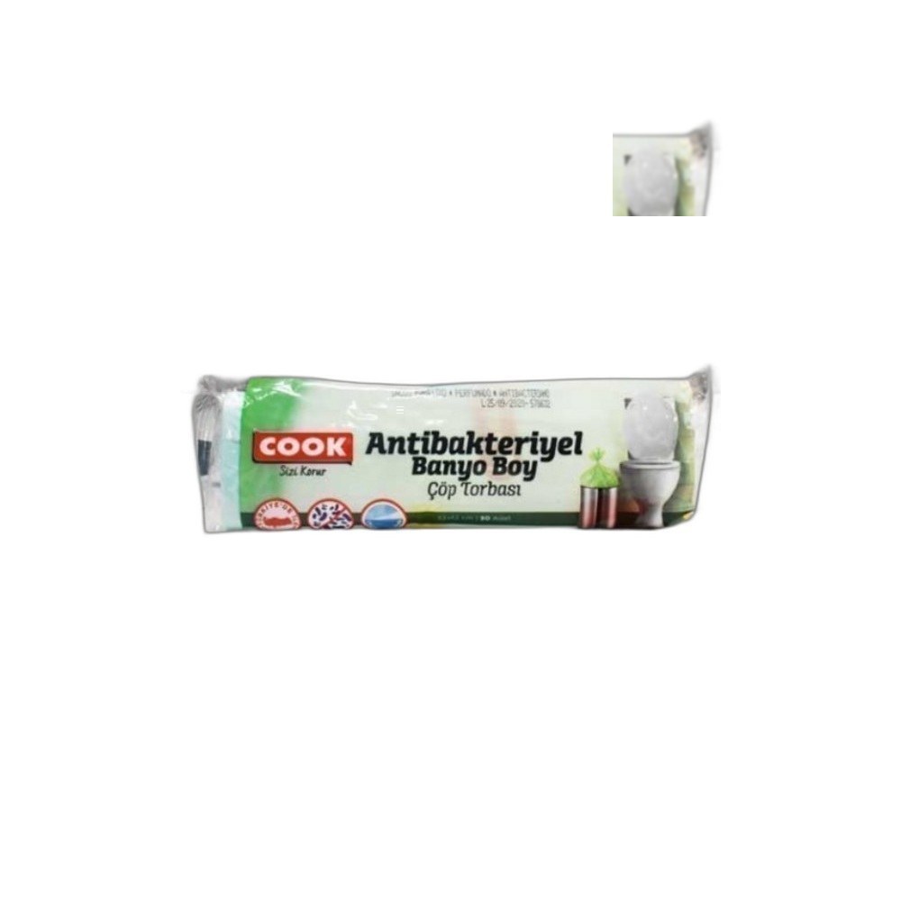 Plásticos De Lixo Cook 30un 32X42Cm