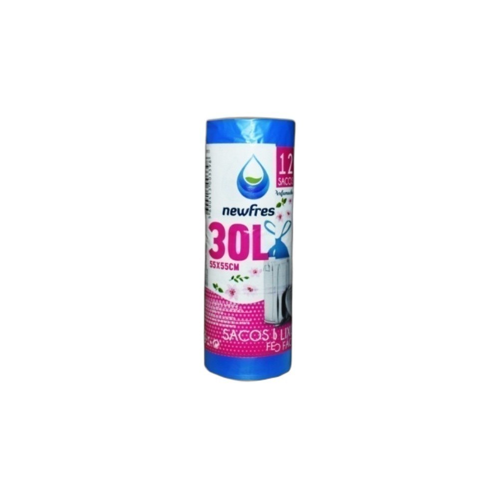 Plásticos De Lixo Newfresh 30L 55X55Cm