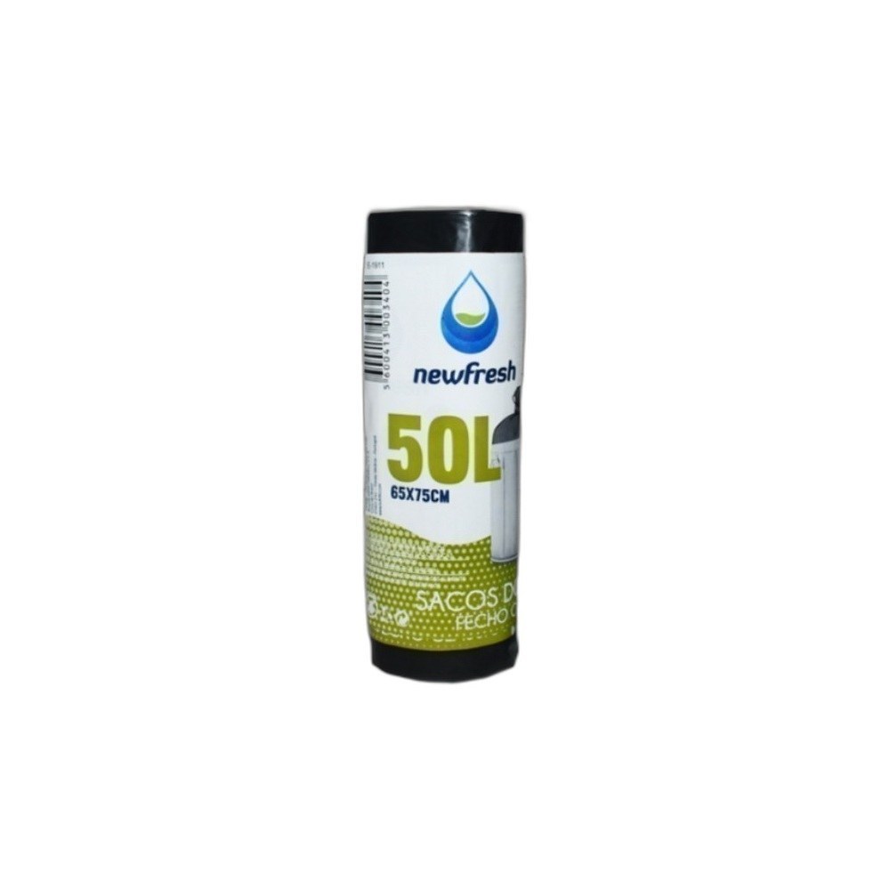 Plásticos De Lixo Newfresh 50L 65X75Cm