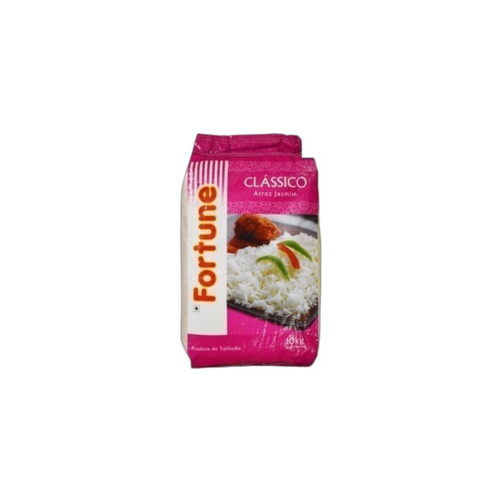 Arroz Fortune 10kg Rosa Jasmine Tailândia