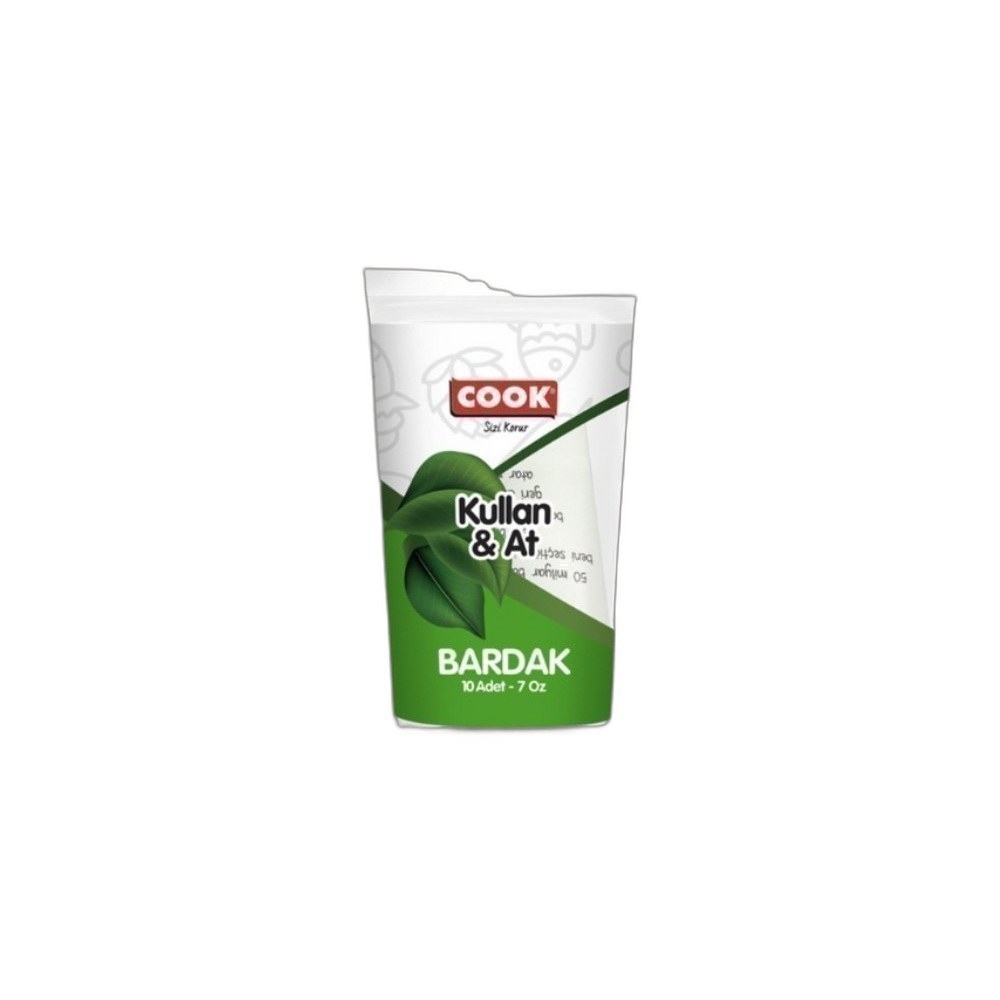Copos Descartáveis Cook 1X10 7Oz