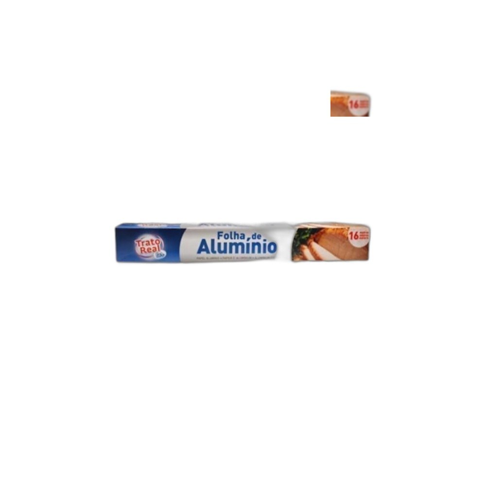 Folha De Aluminio Trato Real 16M