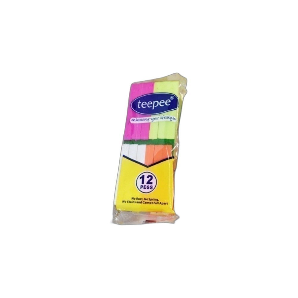Molas De Roupa Teepee 1X12 Pegs