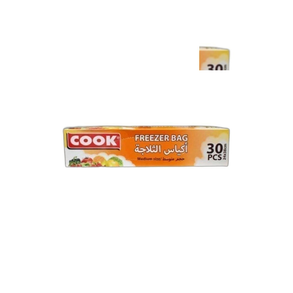 Plastico Cook 30un 24X38Cm