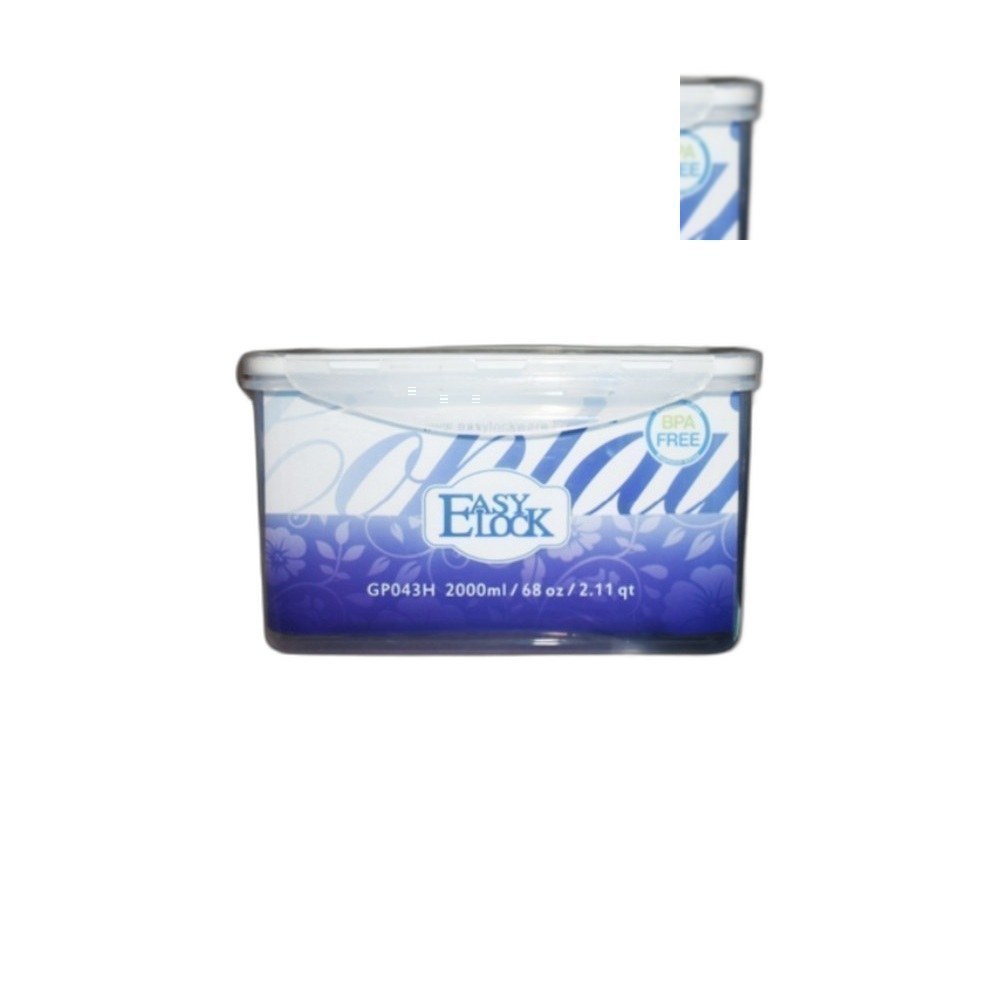 Tigela Easy Lock 1X1 2L Gp043H Quadrada