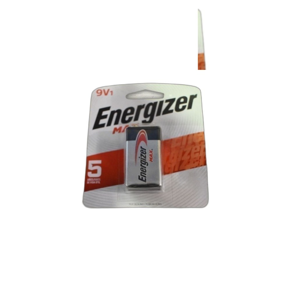 Pilhas Energizer 1X1 Max9V1