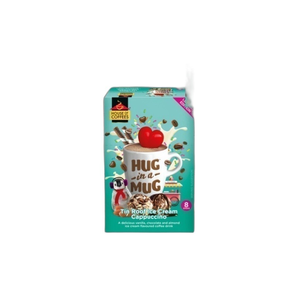 Café Hug In A Mug 192/240g-Tin Roof Ice Cream Cappuccino