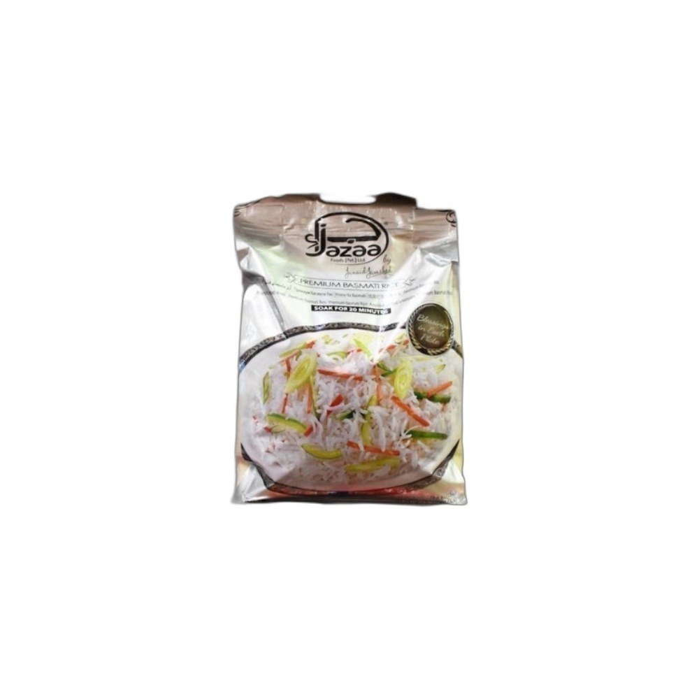 Arroz Basmati Jazaa 5kg Prêmio Silver