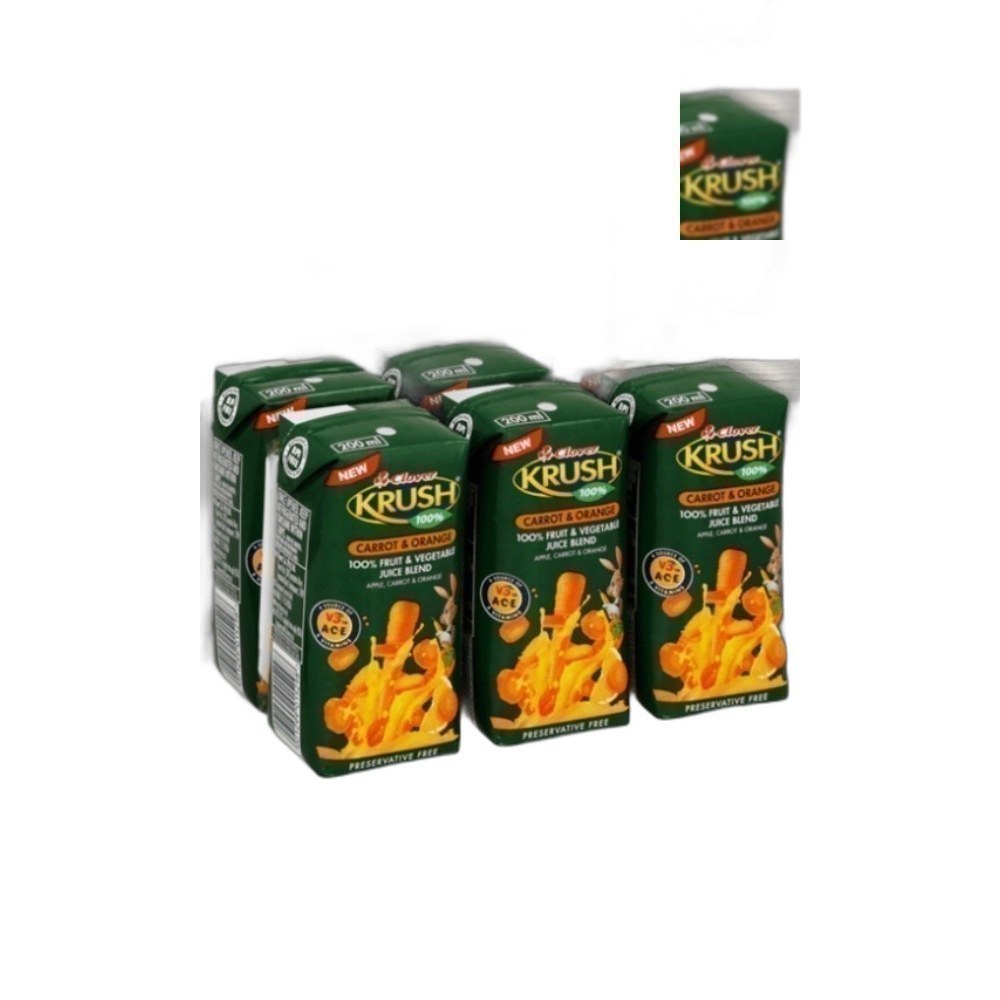 Sumo Clover Krush 200ml 100% Mix-Carrot & Orange